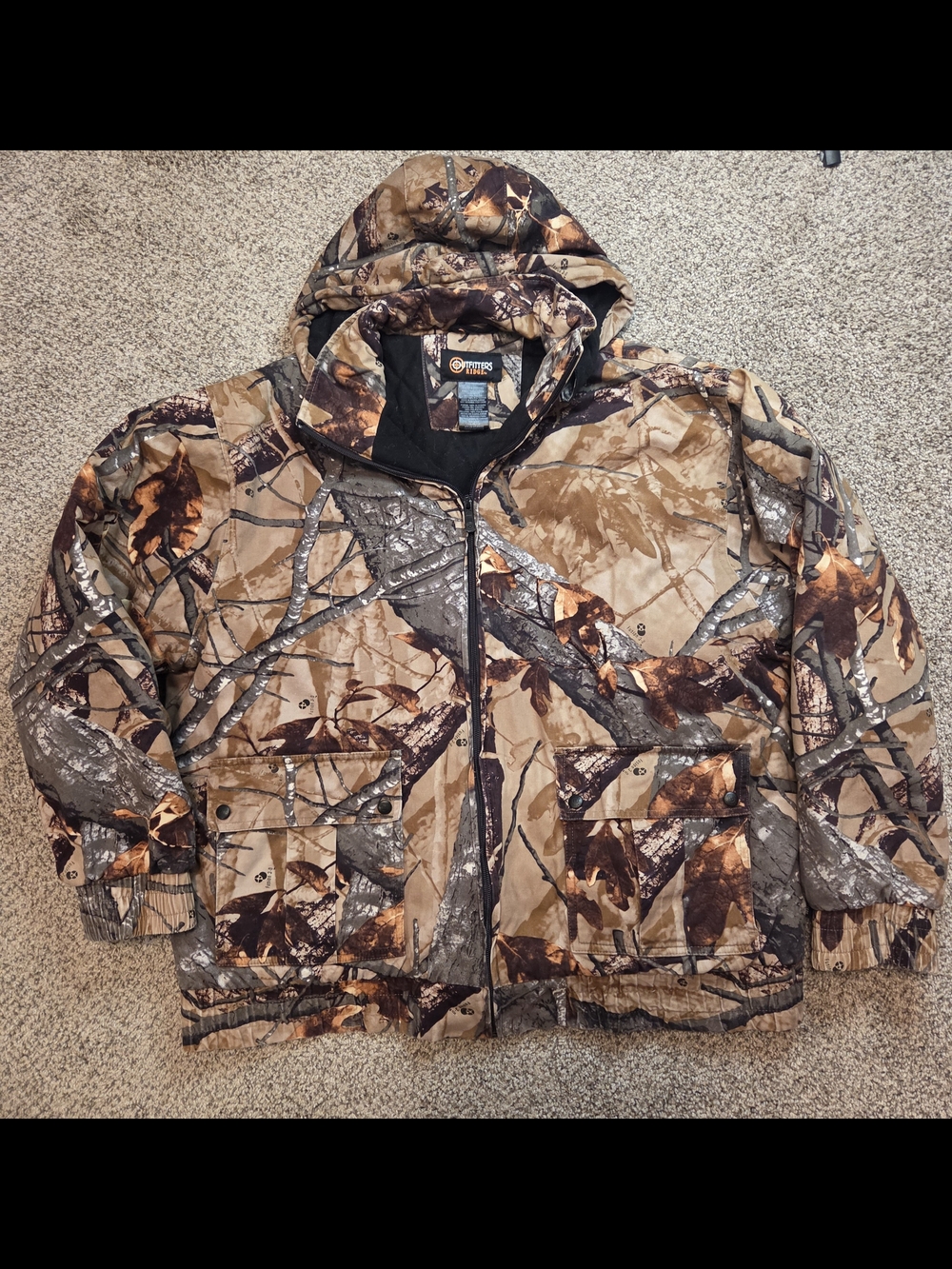Vintage Outfitters Ridge Fusion 3D Camo Insulated Hunting Jacket XL